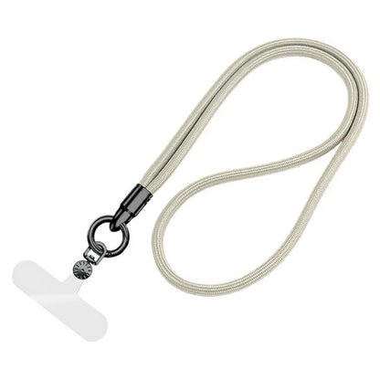 7mm Rotating Watch Dial Design Phone Lanyard with Tether Tab, Ring Hook Neck Straps for Phone Case