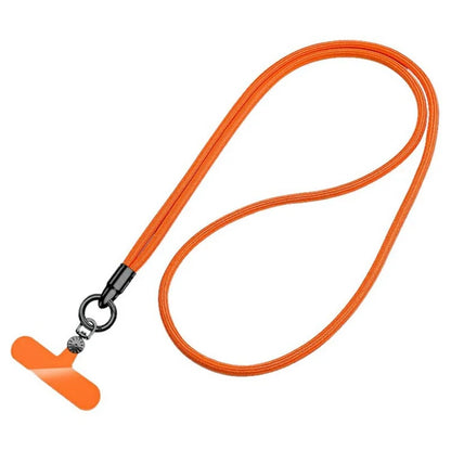 7mm Crossbody Phone Lanyard with Tether Tab, Ring Hook Rotating Watch Dial Design Phone Straps
