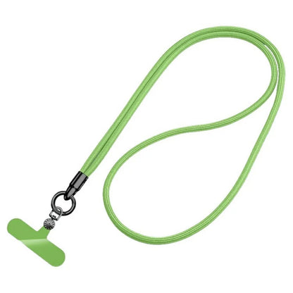 7mm Crossbody Phone Lanyard with Tether Tab, Ring Hook Rotating Watch Dial Design Phone Straps