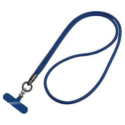 7mm Crossbody Phone Lanyard with Tether Tab, Ring Hook Rotating Watch Dial Design Phone Straps