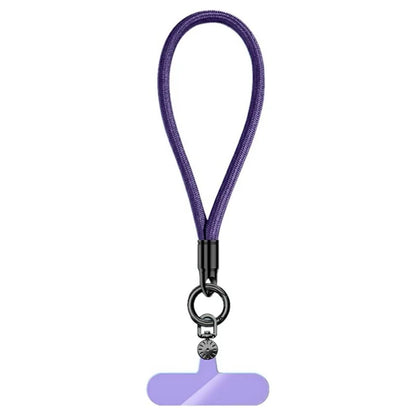 7mm Phone Lanyard Rotating Watch Dial Shape Phone Wrist Straps with Tether Tab