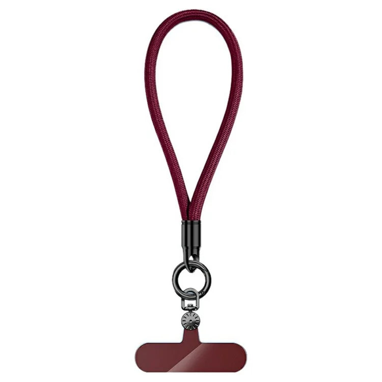 7mm Phone Lanyard Rotating Watch Dial Shape Phone Wrist Straps with Tether Tab