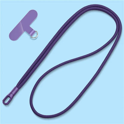 6mm Crossbody Phone Lanyard with Tether Tab, Rotating Buckle Cell Phone Straps