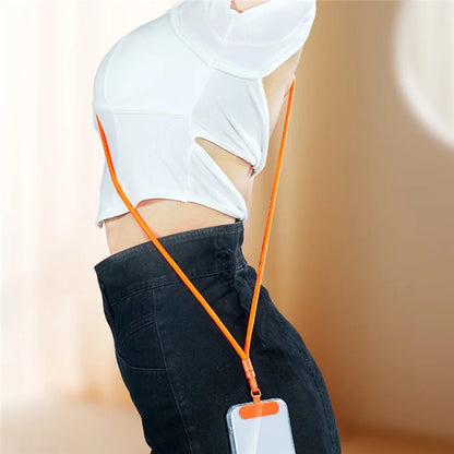 6mm Crossbody Phone Lanyard with Tether Tab, Rotating Buckle Cell Phone Straps