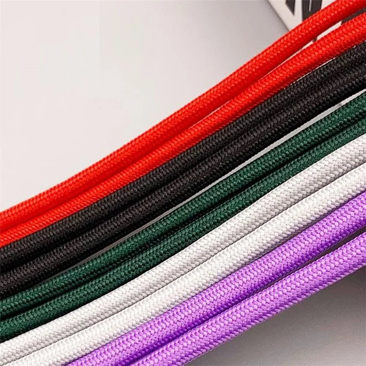 Polyester Phone Lanyard Adjustable 5mm Neck Strap Crossbody Cell Phone Strap with Patch