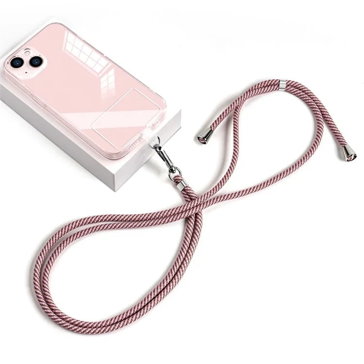 6mm Nylon Phone Strap Neck Crossbody Cell Phone Lanyard with Pad