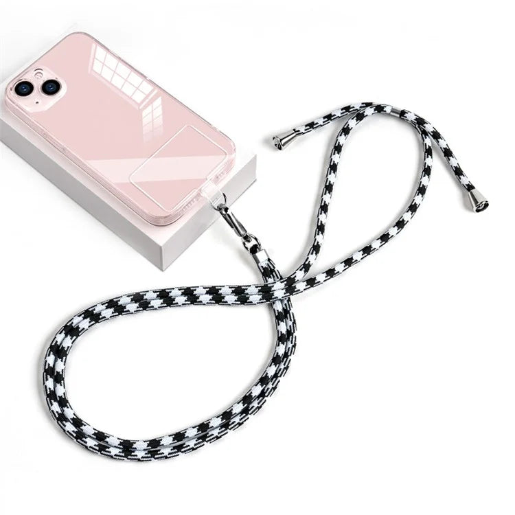 6mm Nylon Phone Strap Neck Crossbody Cell Phone Lanyard with Pad