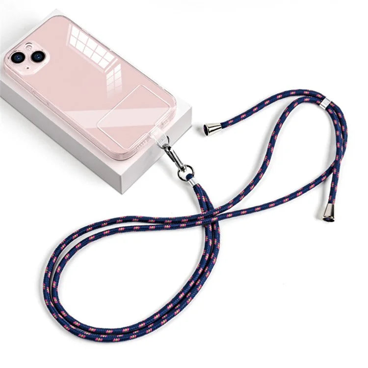 6mm Nylon Phone Strap Neck Crossbody Cell Phone Lanyard with Pad