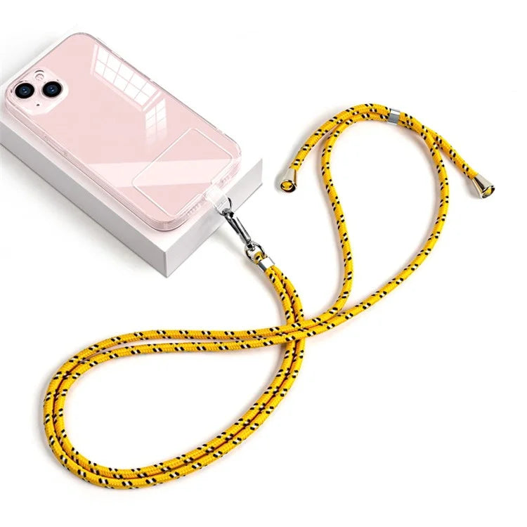 6mm Nylon Phone Strap Neck Crossbody Cell Phone Lanyard with Pad