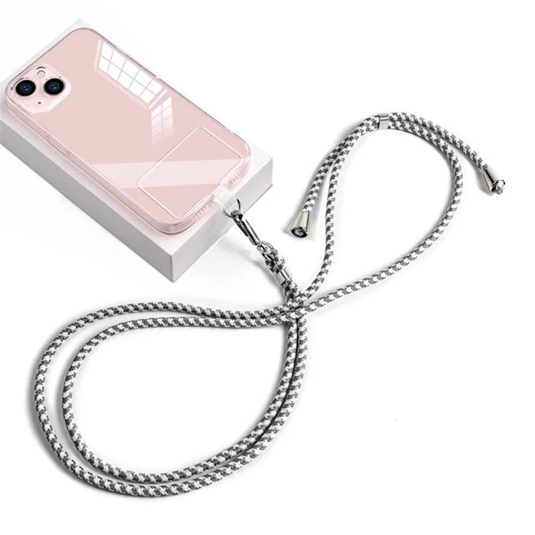 6mm Nylon Phone Strap Neck Crossbody Cell Phone Lanyard with Pad