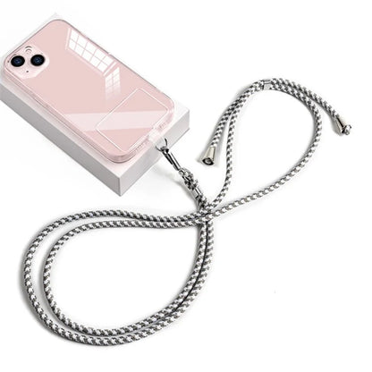 6mm Nylon Phone Strap Neck Crossbody Cell Phone Lanyard with Pad