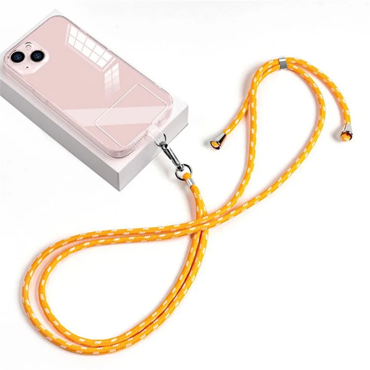 6mm Nylon Phone Strap Neck Crossbody Cell Phone Lanyard with Pad