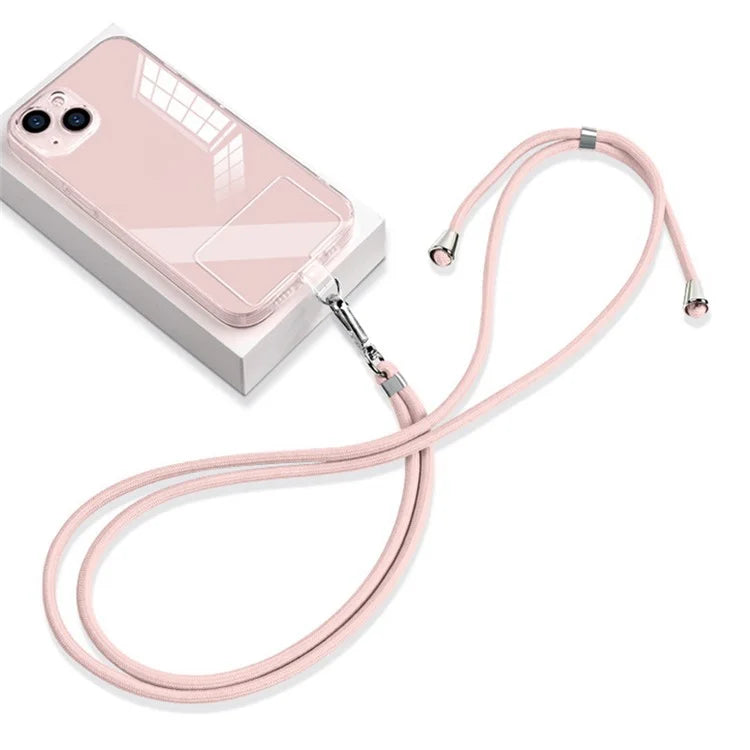 Neck Cell Phone Lanyard 6mm Nylon Adjustable Phone Strap Crossbody with Pad