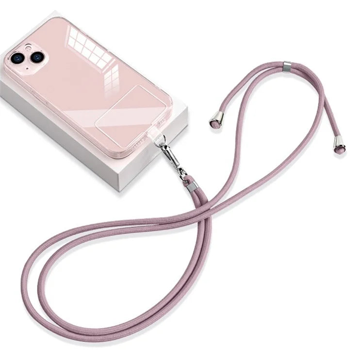 Neck Cell Phone Lanyard 6mm Nylon Adjustable Phone Strap Crossbody with Pad