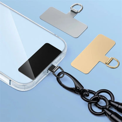 Cell Phone Lanyard Pad Safety Stainless Steel Phone Lanyard Patch