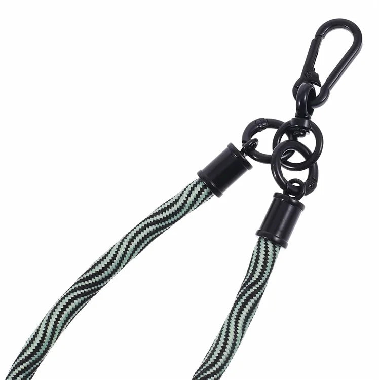 8mm 30cm S-Texture Hand Wrist Strap Short Lanyard Strap with Patch for Mobile Phone Keys Camera