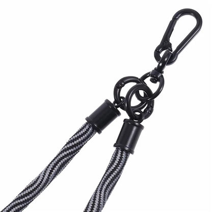8mm 30cm S-Texture Hand Wrist Strap Short Lanyard Strap with Patch for Mobile Phone Keys Camera
