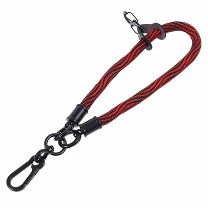 8mm 30cm S-Texture Hand Wrist Strap Short Lanyard Strap with Patch for Mobile Phone Keys Camera