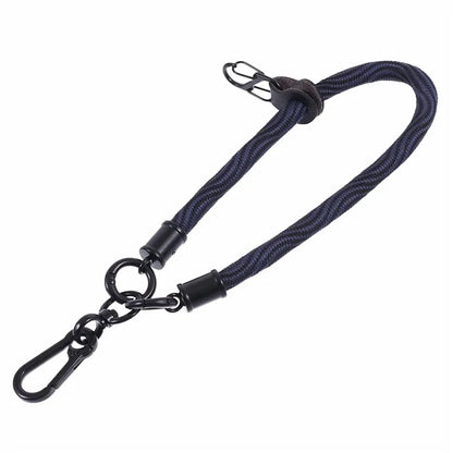8mm 30cm S-Texture Hand Wrist Strap Short Lanyard Strap with Patch for Mobile Phone Keys Camera