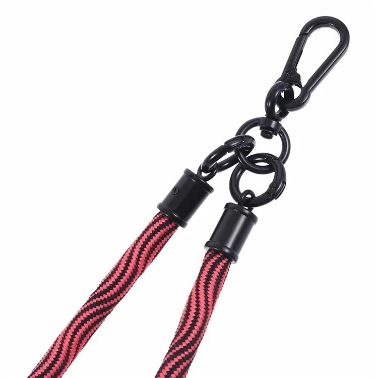 8mm 30cm S-Texture Hand Wrist Strap Short Lanyard Strap with Patch for Mobile Phone Keys Camera