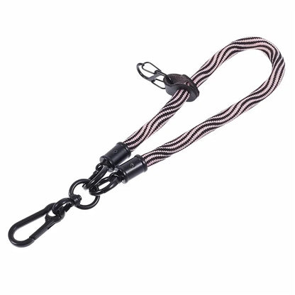 8mm 30cm S-Texture Hand Wrist Strap Short Lanyard Strap with Patch for Mobile Phone Keys Camera