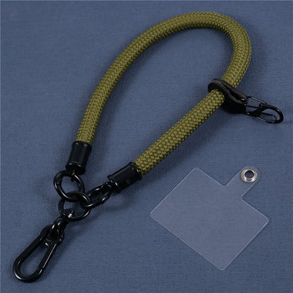 30cm Phone Wrist Strap Phone Charm Detachable Phone Lanyard with Tether Tab