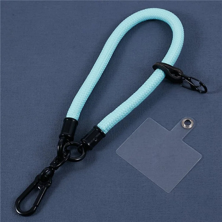 Hand Wrist Strap Lanyard 30cm Short Phone String with Tether Tab, 10mm Thickness
