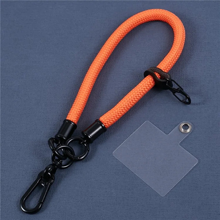 Hand Wrist Strap Lanyard 30cm Short Phone String with Tether Tab, 10mm Thickness