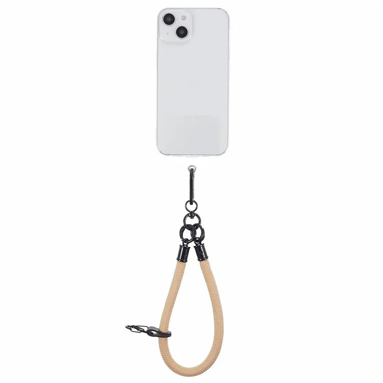 Hand Wrist Strap Lanyard 30cm Short Phone String with Tether Tab, 10mm Thickness