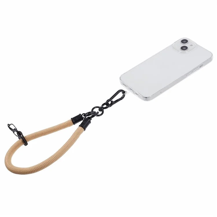 Hand Wrist Strap Lanyard 30cm Short Phone String with Tether Tab, 10mm Thickness