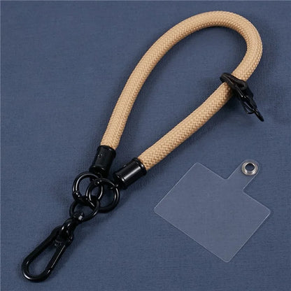 Hand Wrist Strap Lanyard 30cm Short Phone String with Tether Tab, 10mm Thickness
