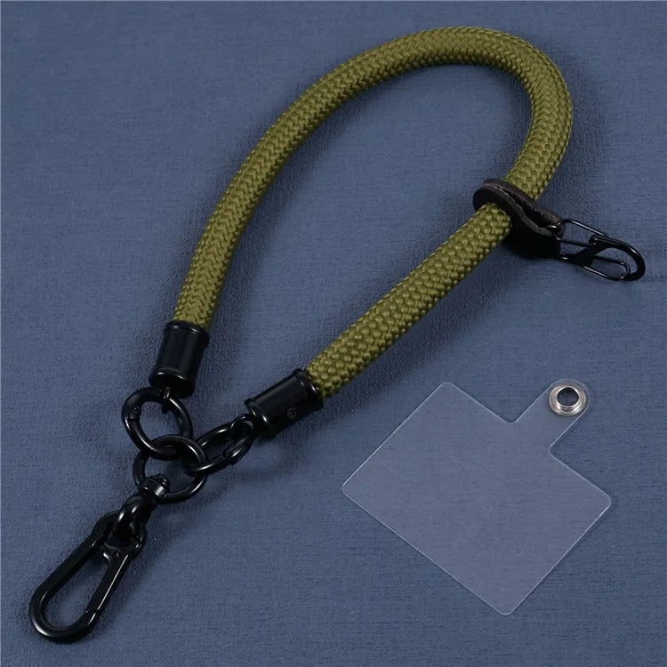 Hand Wrist Strap Lanyard 30cm Short Phone String with Tether Tab, 10mm Thickness
