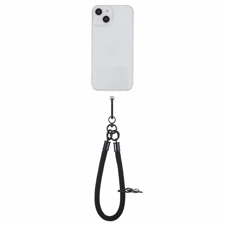 Hand Wrist Strap Lanyard 30cm Short Phone String with Tether Tab, 10mm Thickness