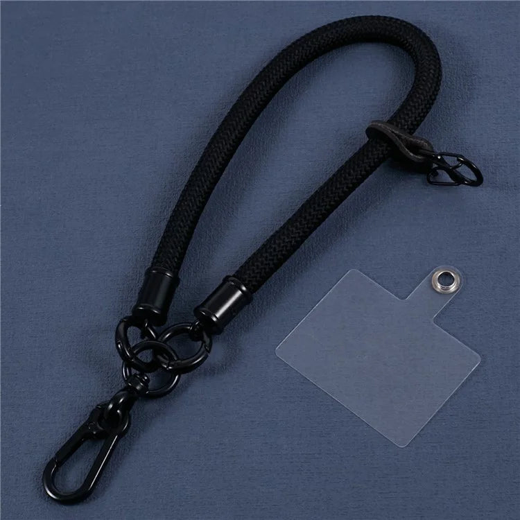 Hand Wrist Strap Lanyard 30cm Short Phone String with Tether Tab, 10mm Thickness