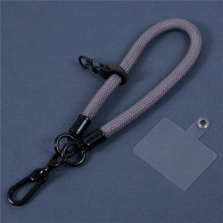 Hand Wrist Strap Lanyard 30cm Short Phone String with Tether Tab, 10mm Thickness