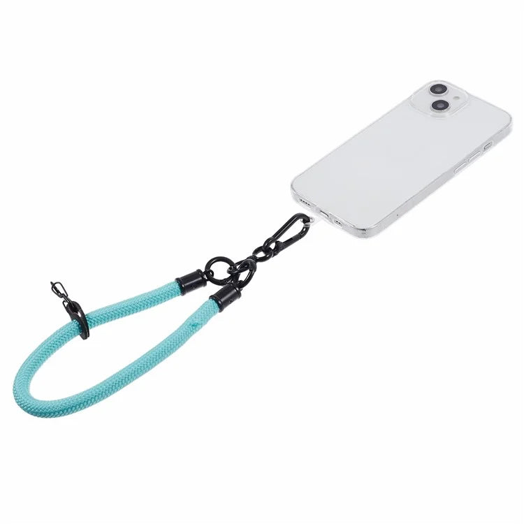 Hand Wrist Strap Lanyard 30cm Short Phone String with Tether Tab, 10mm Thickness