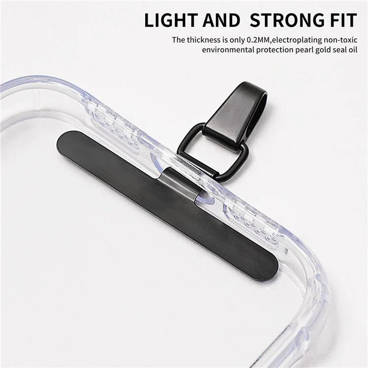 LEEU DESIGN Metal Phone Tether Tabs Universal Phone Lanyard Replacement Part