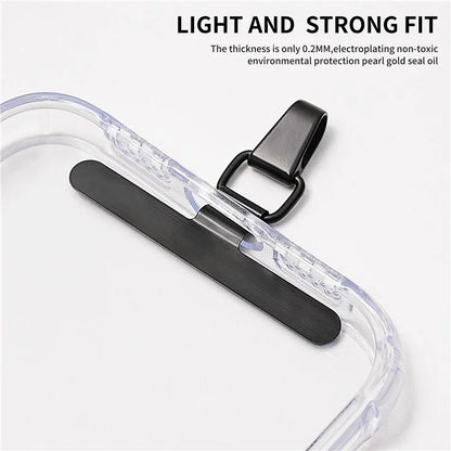 LEEU DESIGN Metal Phone Tether Tabs Universal Phone Lanyard Replacement Part