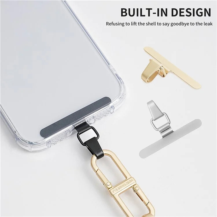 LEEU DESIGN Metal Phone Tether Tabs Universal Phone Lanyard Replacement Part