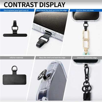 LEEU DESIGN Metal Phone Tether Tabs Universal Phone Lanyard Replacement Part