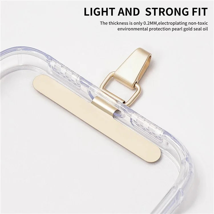 LEEU DESIGN Metal Phone Tether Tabs Universal Phone Lanyard Replacement Part