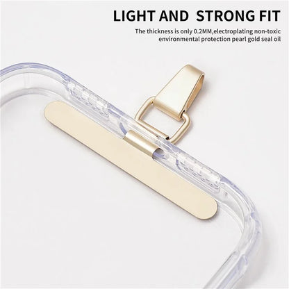 LEEU DESIGN Metal Phone Tether Tabs Universal Phone Lanyard Replacement Part