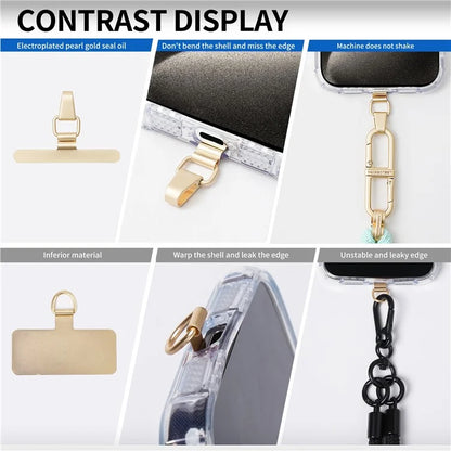 LEEU DESIGN Metal Phone Tether Tabs Universal Phone Lanyard Replacement Part