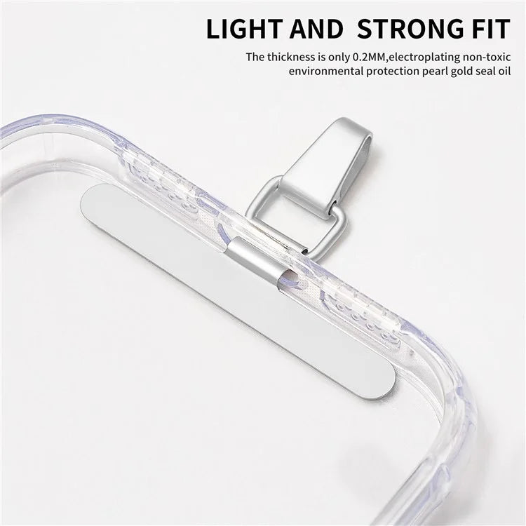 LEEU DESIGN Metal Phone Tether Tabs Universal Phone Lanyard Replacement Part