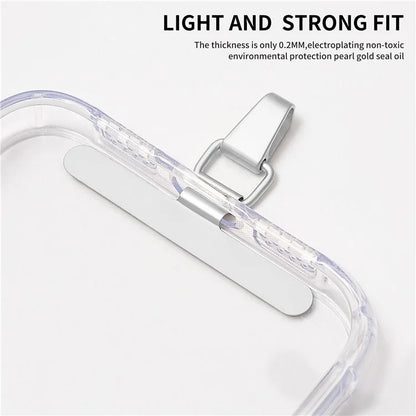 LEEU DESIGN Metal Phone Tether Tabs Universal Phone Lanyard Replacement Part