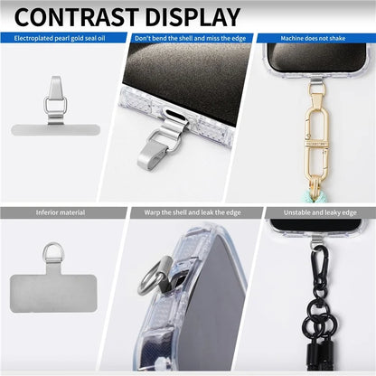 LEEU DESIGN Metal Phone Tether Tabs Universal Phone Lanyard Replacement Part