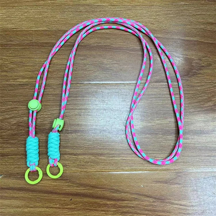 100cm Mobile Phone Chain Universal Double-Strand Rope Anti-Lost Hanging Cord with Tether Tab