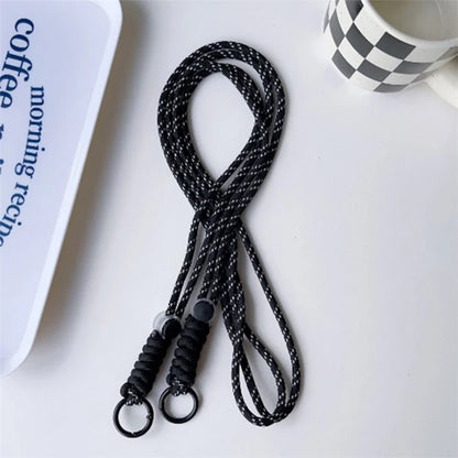 100cm Mobile Phone Chain Universal Double-Strand Rope Anti-Lost Hanging Cord with Tether Tab