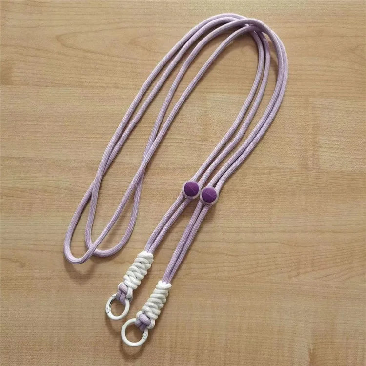 100cm Mobile Phone Chain Universal Double-Strand Rope Anti-Lost Hanging Cord with Tether Tab