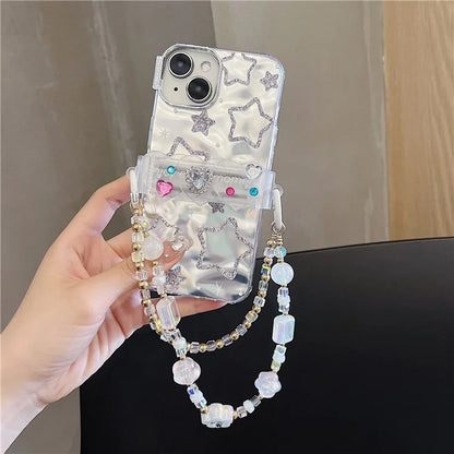 Cell Phone Short Strap Universal Back Clip Patch, Portable Phone Clamp Mount